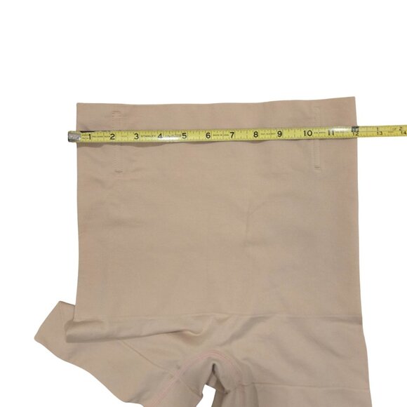 Hey Girl Beige Nude Seamless Tummy Control Shaper Shorts L NEW - Picture 4 of 7